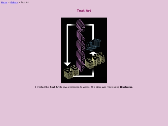 textArt screenshot