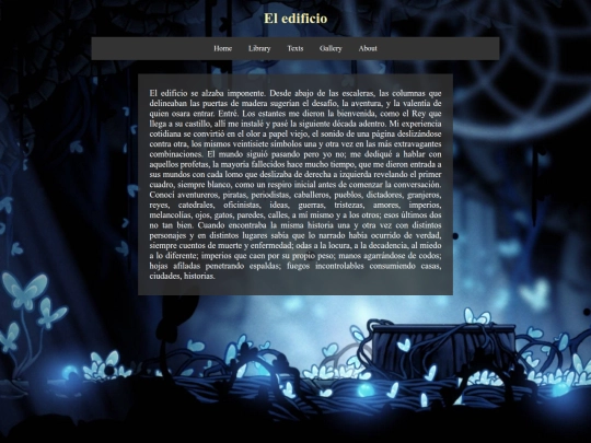 texts/el_edificio screenshot