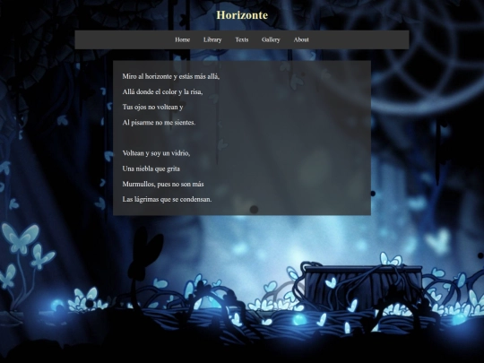 texts/horizonte screenshot