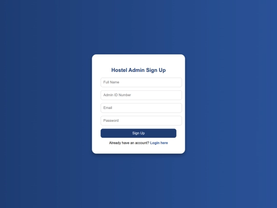 hackathon/signup screenshot