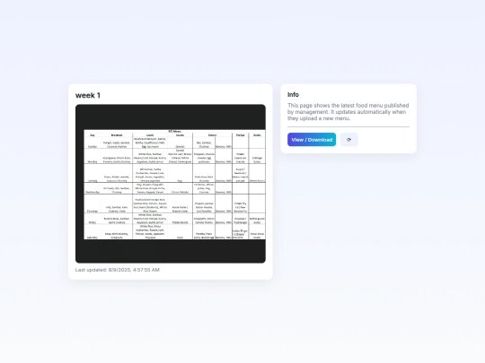 hackathon/stufood screenshot