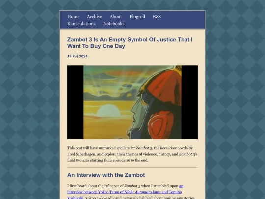main/posts/2024-08-13-Zambot 3 is an empty symbol of justice that I want to buy one day screenshot