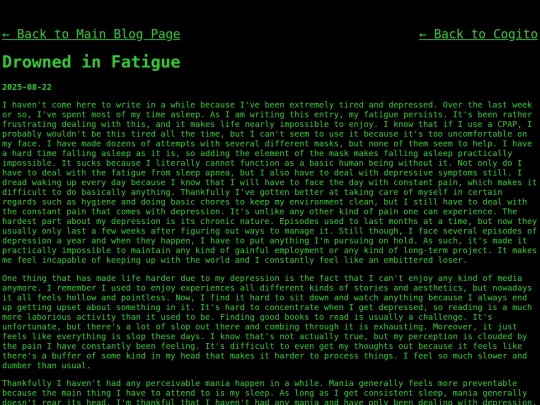 blog/cogito/drowned-in-fatigue screenshot