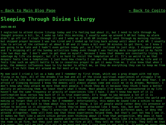 blog/cogito/sleeping-through-divine-liturgy screenshot