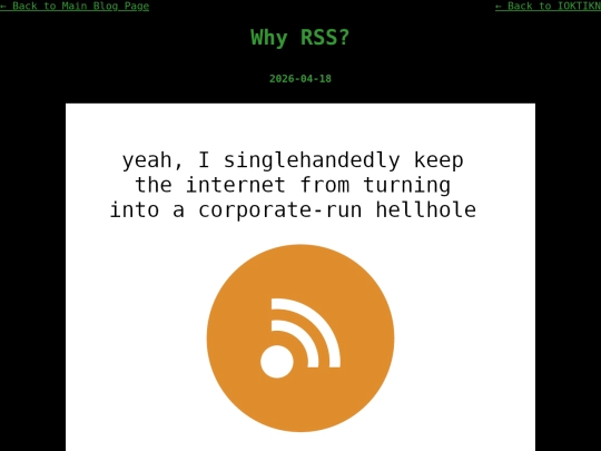 blog/ioktikn/why-rss screenshot