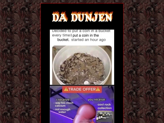 pages/dungeon screenshot