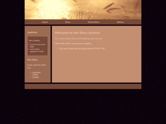 Story screenshot