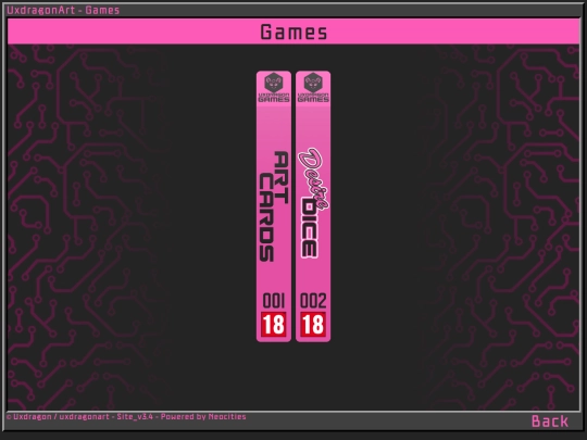 games screenshot