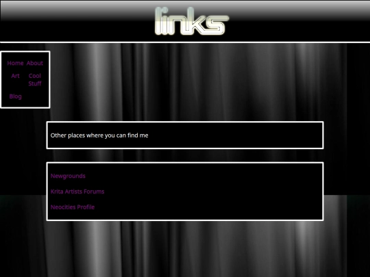 links screenshot