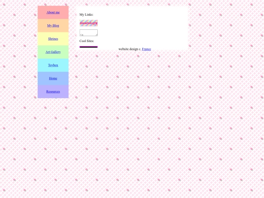 links screenshot