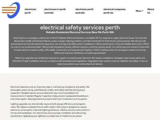electrical-safety-services-perth screenshot