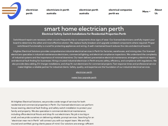 smart-home-electrician-perth screenshot