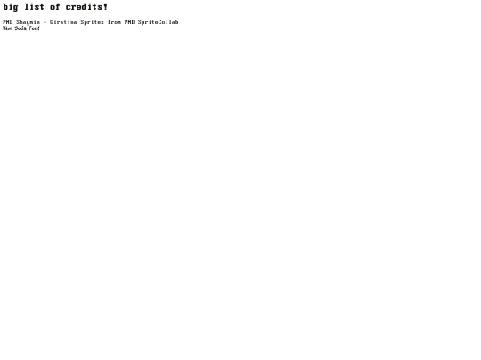 credit screenshot