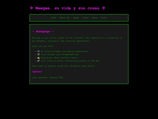 index screenshot