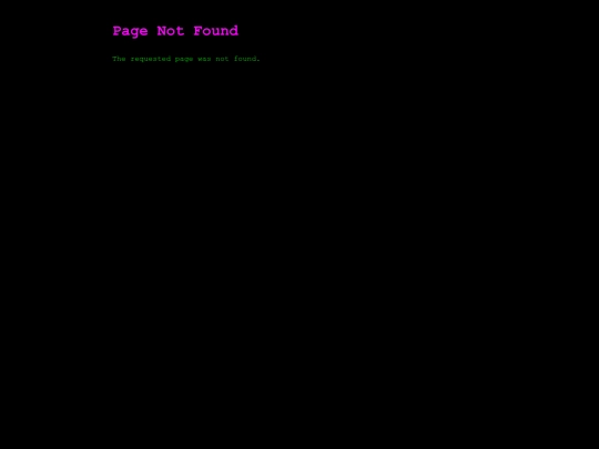 not_found screenshot