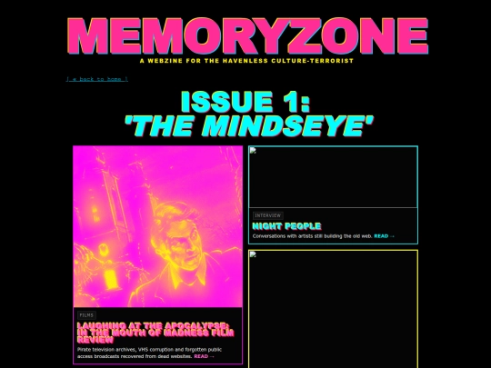 issues/one screenshot