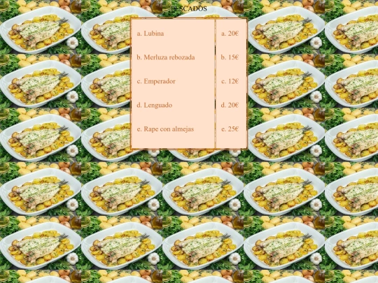 proyecto final/pescados screenshot