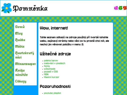 links screenshot