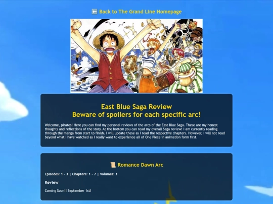 arc-reviews/east-blue-saga screenshot