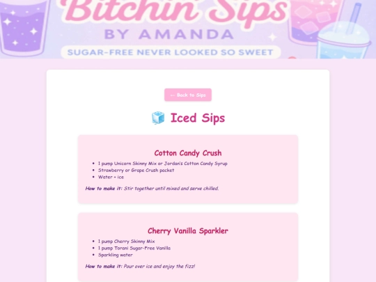 sips/iced screenshot