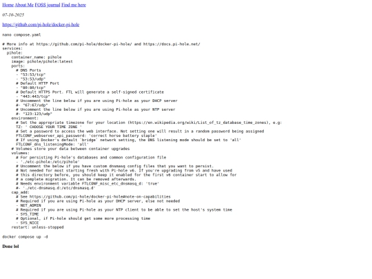 subsites/homelab/documentation/pi-hole screenshot
