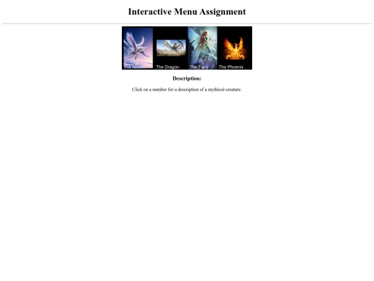 Assignments/InteractiveMenu screenshot