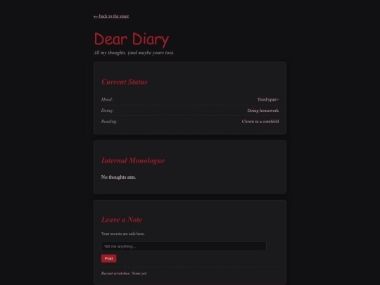 thoughts screenshot