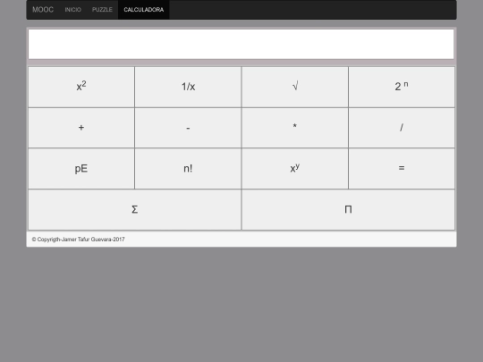 Trabajo obligatorio 6/ejercicio_calculadora screenshot