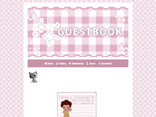 Guestbook screenshot