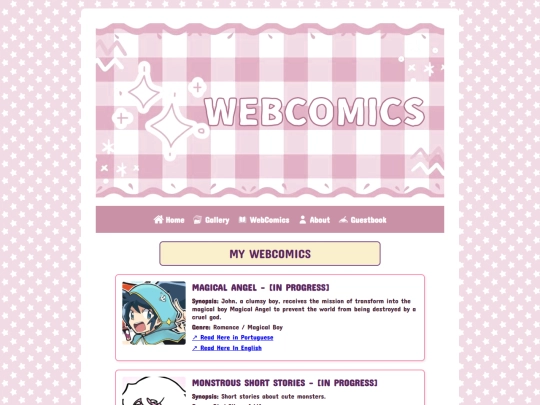 WebComics screenshot