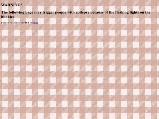 warning screenshot
