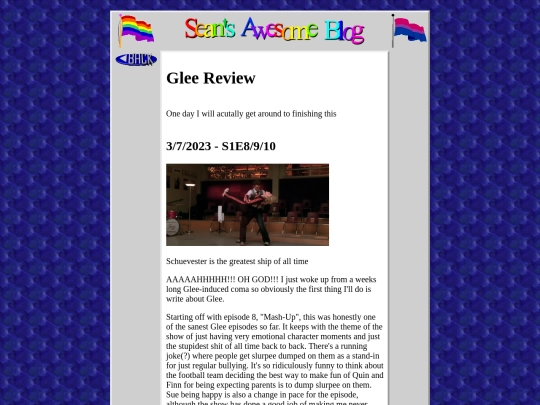 glee screenshot