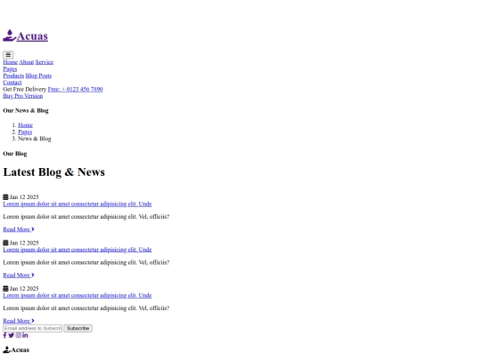 blog screenshot