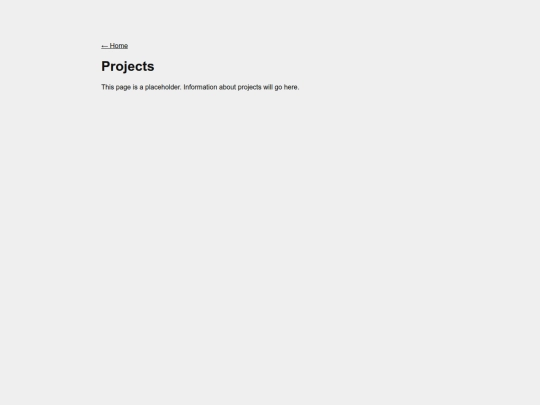 projects screenshot