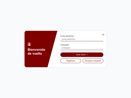 bolsa de trabajo/login screenshot