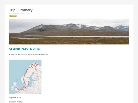 2026-Scandinavia Van Trip screenshot
