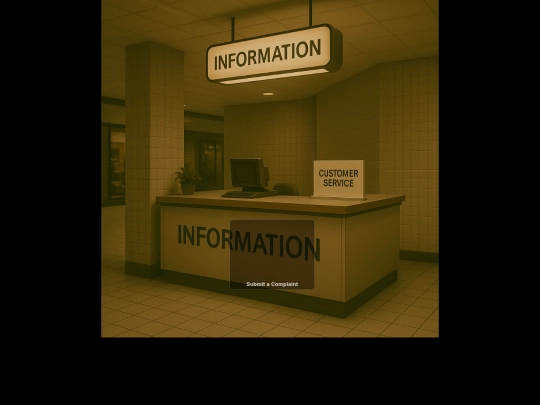 complaint-desk screenshot