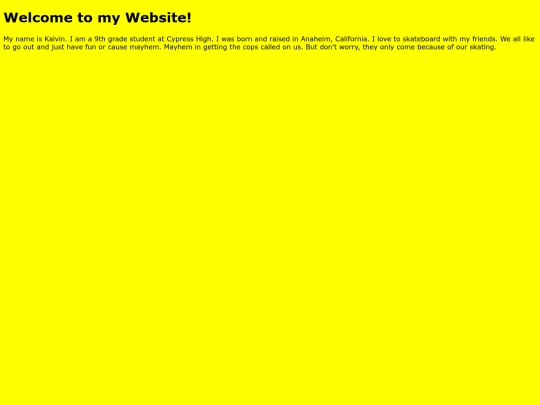 aboutme screenshot