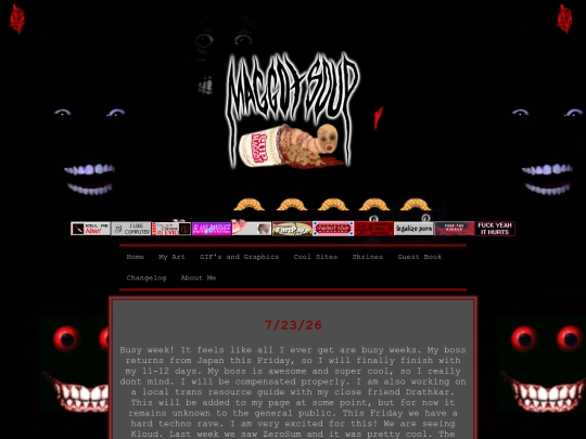 blog screenshot
