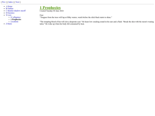 DND_archive/The_Moons_Talon/X_Lore/1_Prophecies screenshot