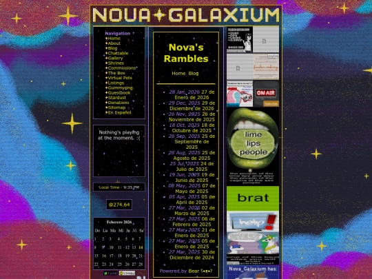 blog screenshot