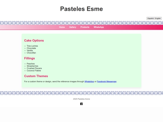 productos screenshot