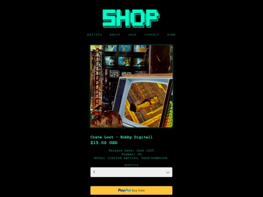 shop screenshot