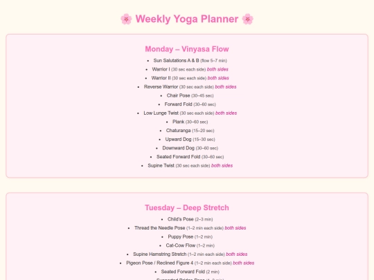 yoga screenshot
