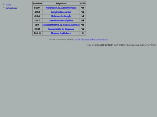 Practica1/asignaturas screenshot