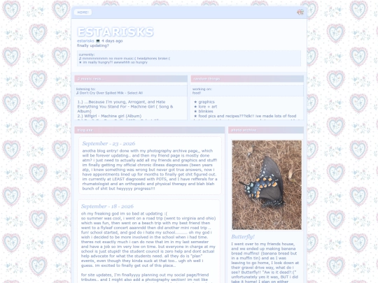 blog screenshot