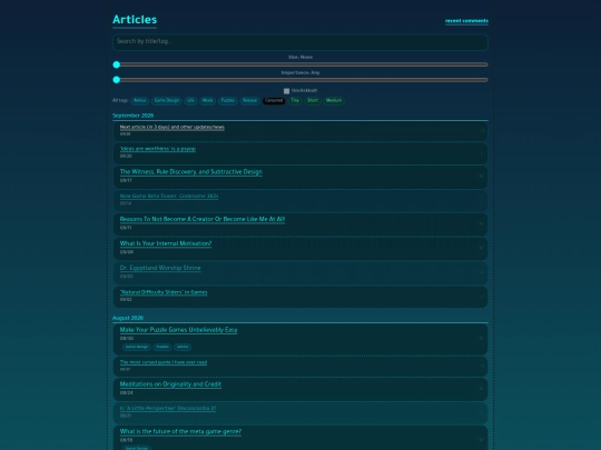 articles/article-list screenshot