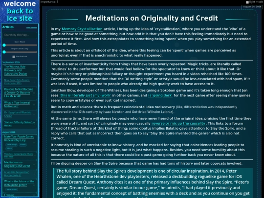 articles/originality screenshot