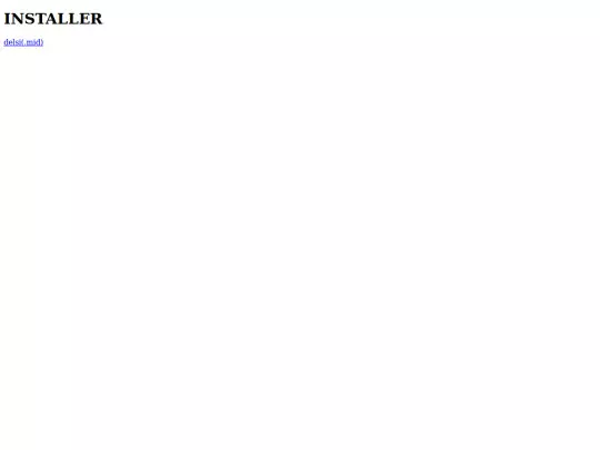 installer screenshot