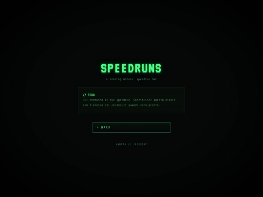 speedrun screenshot
